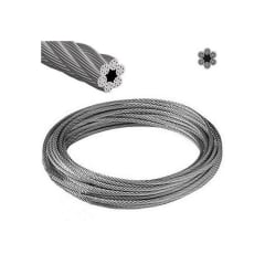 CABLE ACERO 1/4 X METRO