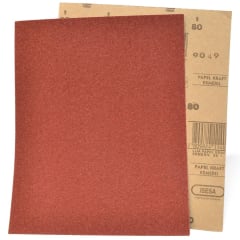 LIJA PLIEGO P/MADERA G/80 ISESA