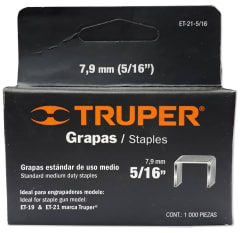 GRAPAS P/ENGRAPADORA  5/16 TRUPER