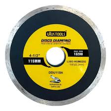 DISCO DIAMANTADO CONT LISO 4 1/2 UYUSTOOLS