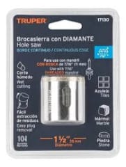 BROCA COPA DIAMANTE 38MM 1 1/2 TRUPER