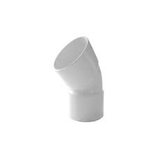 CODO P/TUBO BAJADA BCO 45X75MM