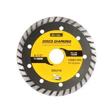 DISCO DIAMANTADO TURBO 4 1/2 UYUST