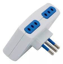 ENCHUFE CUADRUPLE 2P 250V BLANCO
