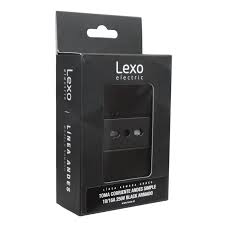 ENCHUFE EMB SIMPLE 10/16AM LEXO NEGRO