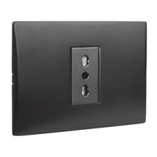 ENCHUFE EMB SIMPLE 10AM LEXO NEGRO