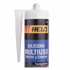 SILIC MULTIUSO INT/EXTE TRANSP 280ML HELA