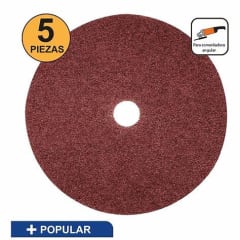 DISCO LIJA FIBRA P/MADERA 4 1/2 G60 UYUST