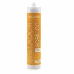 OFERTA SILICONA SELLADOR ACRILICO PINTABLE SELLOMAC 2X1