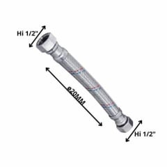 FLEXIBLE AGUA CALEFON HI HI 1/2 20CM