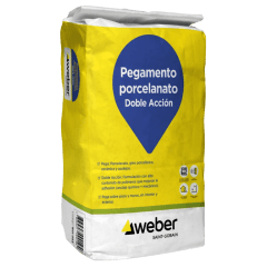 ADHESIVO PORCELANATO DA POLVO 25KG WEBER