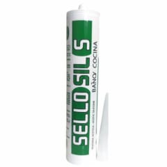 SILIC ACETICA BAÑO/COC 290ML TRANSP SELLOMAC