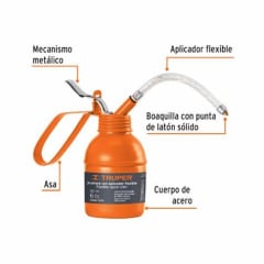 ACEITERA C/FLEXIBLE 180ML TRUPER