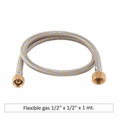 FLEXIBLE GAS 1/2 X 1/2 HI HI 1MT SERCOGAS