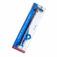 KIT LLAVE ANGULAR + FLEXIBLE 30CM TEHMCO