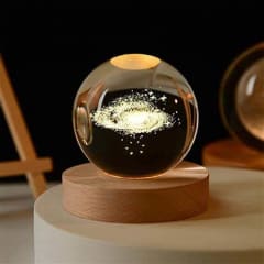 LAMPARA ESFERA 3D GALAXIA