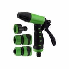 SET PISTOLA RIEGO + CONECTOR 3/4 RAYUN