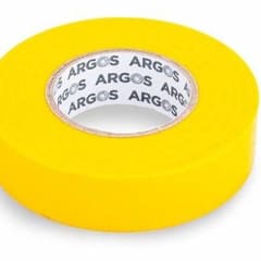 CINTA AISLADORA PVC 5MTS AMARILLA