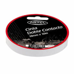 CINTA DOBLE CONTACTO  18MMX10 ARTEL