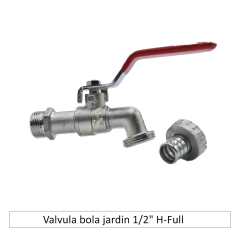 LLAVE BOLA JARDIN 1/2 H/FULL