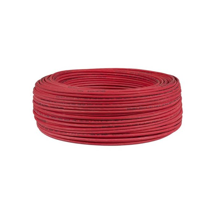 CABLE EVAFLEX 2.5MM ROJO ROLLO 100MT2