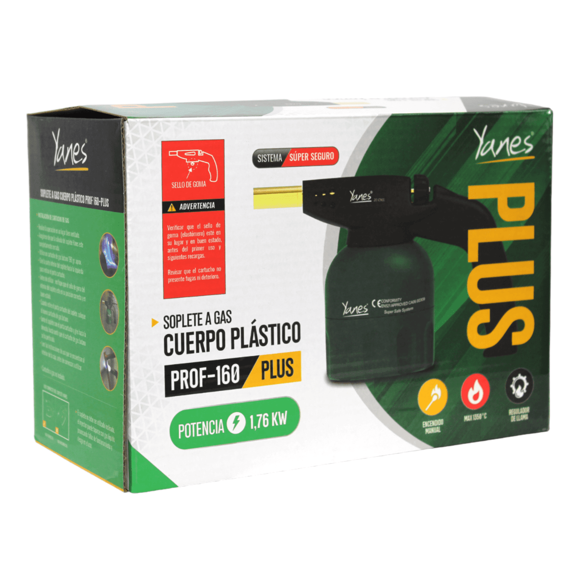 SOPLETE PLAST PROF/160 YANES 0