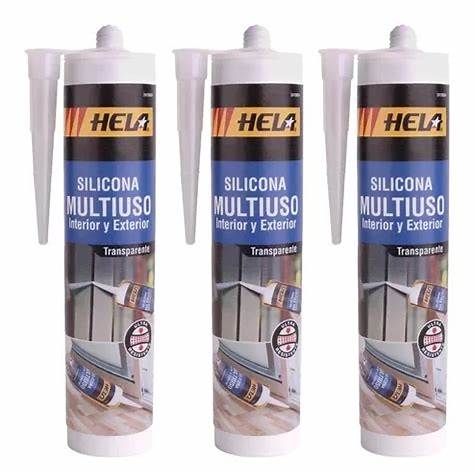 SILIC MULTIUSO INT/EXTE TRANSP 280ML HELA2