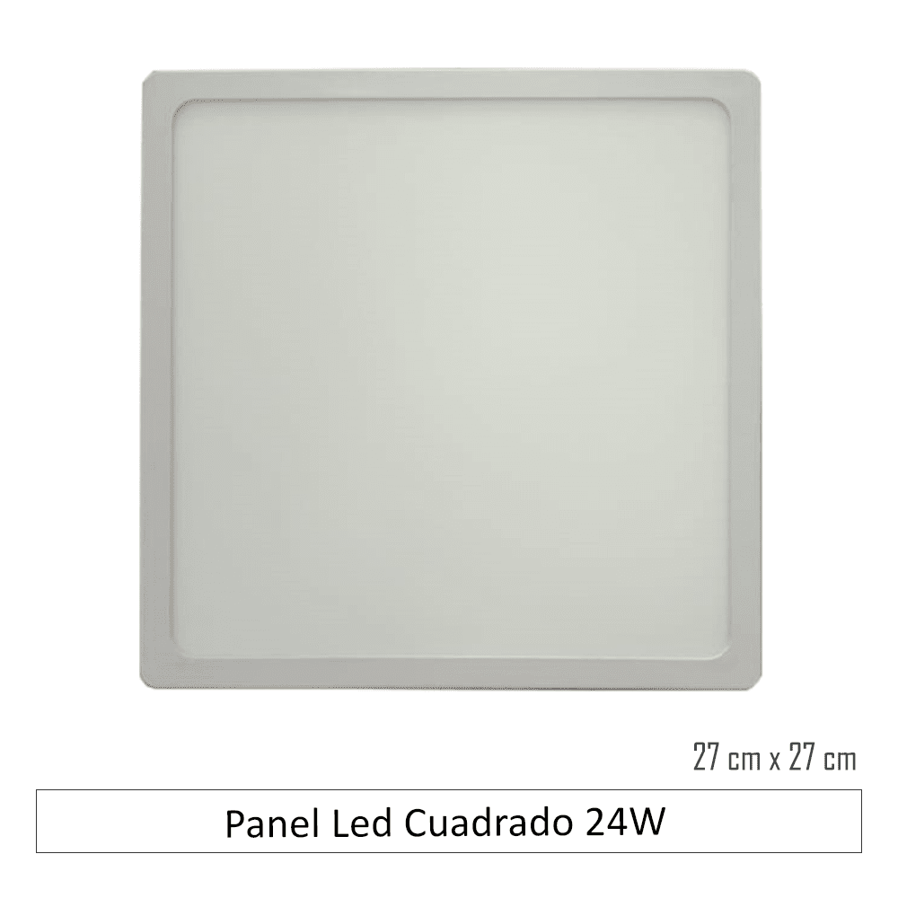 PANEL LED CUADRADO 24WATT WYMET 0