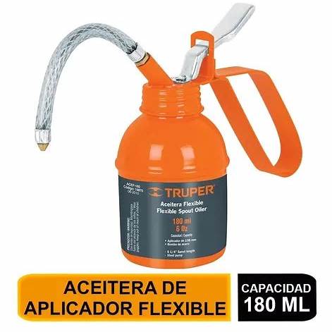 ACEITERA C/FLEXIBLE 180ML TRUPER3