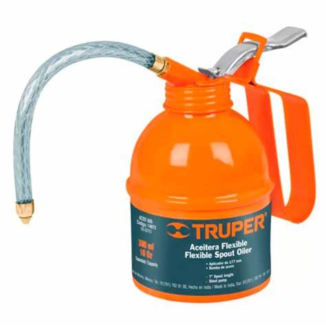 ACEITERA C/FLEXIBLE 180ML TRUPER2
