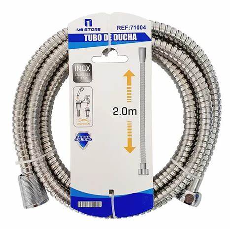 FLEXIBLE DUCHA 2 MT ACERO INOXIDABLE2