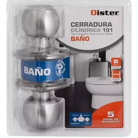 CERRADURA CILIND 101 BAÑO INOX OISTER S/LLAVE4
