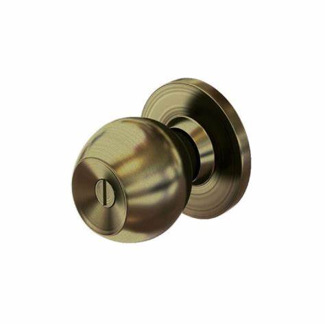 CERRADURA POMO BAÑO BRONCE PIND S/LLAVE2