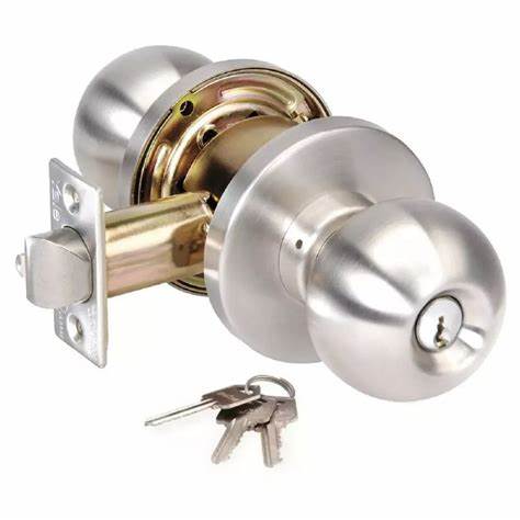 CERRADURA POMO DORMIT INOX PIND C/LLAVE 2