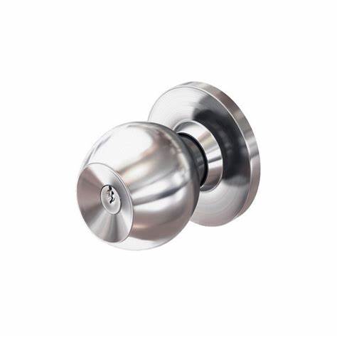 CERRADURA POMO DORMIT INOX PIND C/LLAVE1