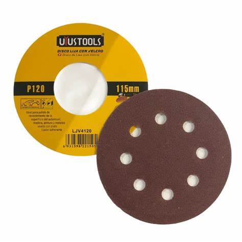 DISCO LIJA C/VELCRO 4 1/2 G120 UYUST2