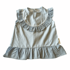 Blusa volante Vichy