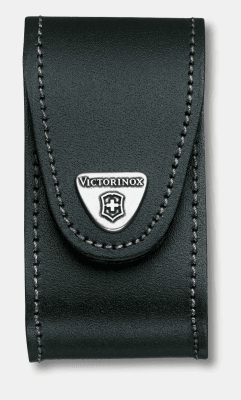Funda Victorinox Cuero Negro Swiss Army1
