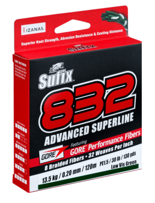 Multifilamento Sufix 832 250 mts Verde1