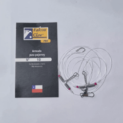 Armada Pejerrey Falcon Claw Pro Con Rotor 2 Anzuelos