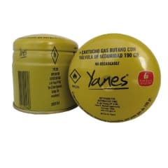Cartucho Gas Butano Yanes 190 Gr