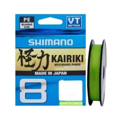 Multifilamento Shimano Kairiki 8 Green 150M