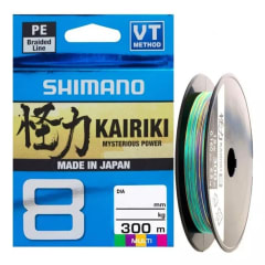 Multifilamento Shimano Kairiki 8 Multicolor 300M