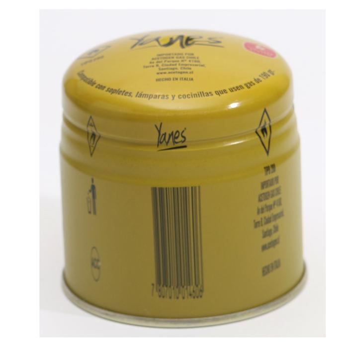 Cartucho Gas Butano Yanes 190 Gr2