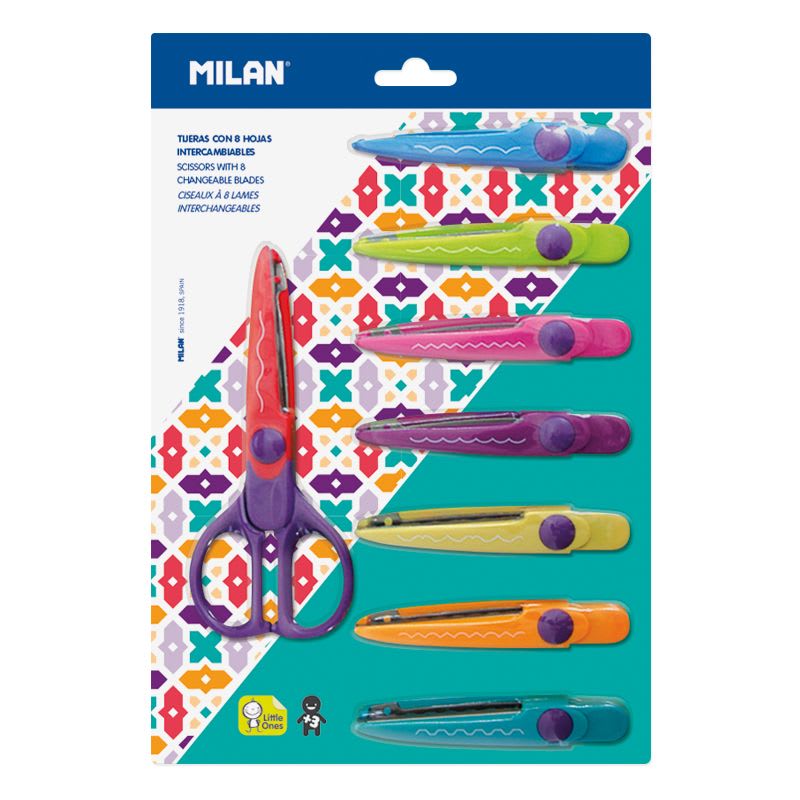 Tijera Mundial zigzag 22 cm | Nuevo - Lúdiko - juguetes didácticos