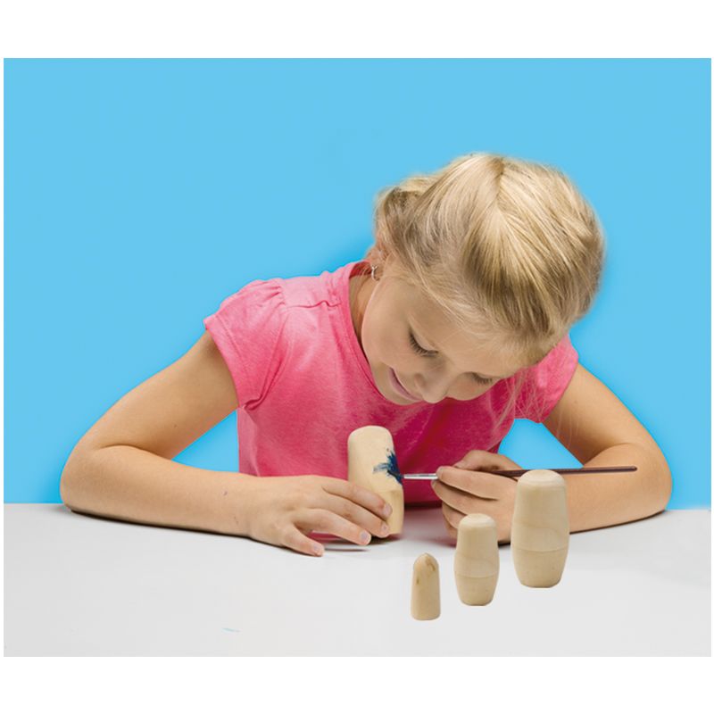 Kit para pintar muñecas rusas | Lúdiko - juguetes didácticos
