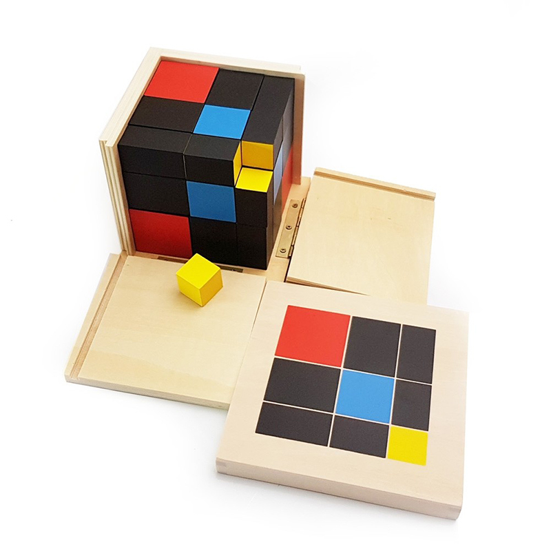 Cubo trinominal Montessori Cubo trinominal Montessori