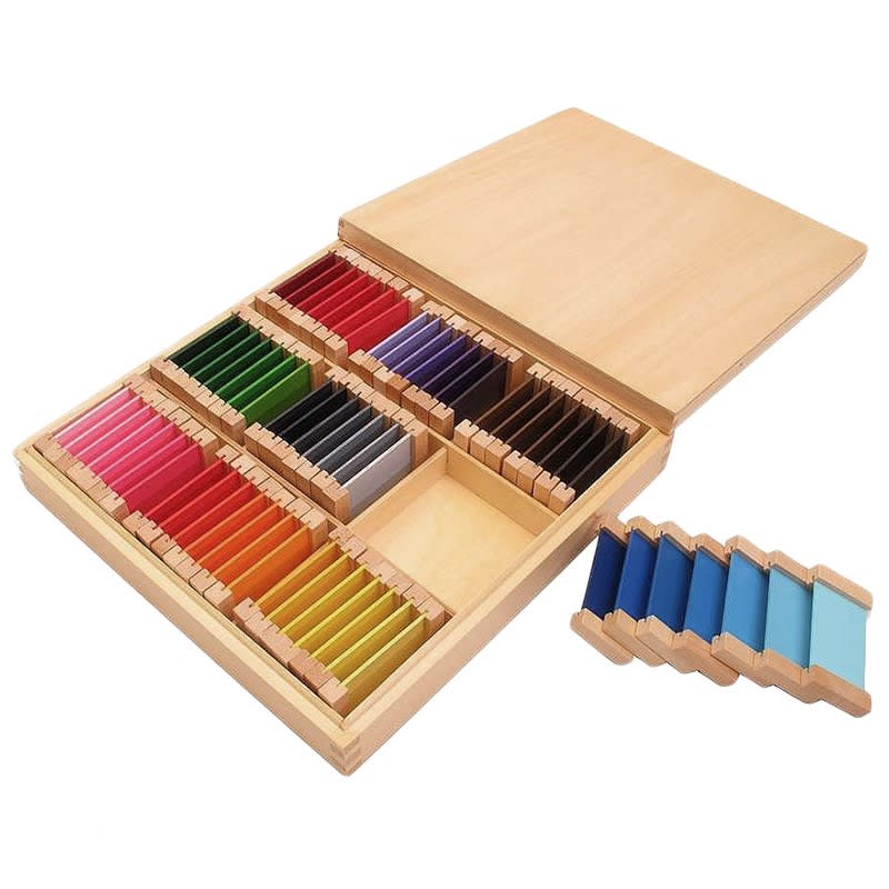Caja tablillas colores III Montessori Caja tablillas colores III Montessori