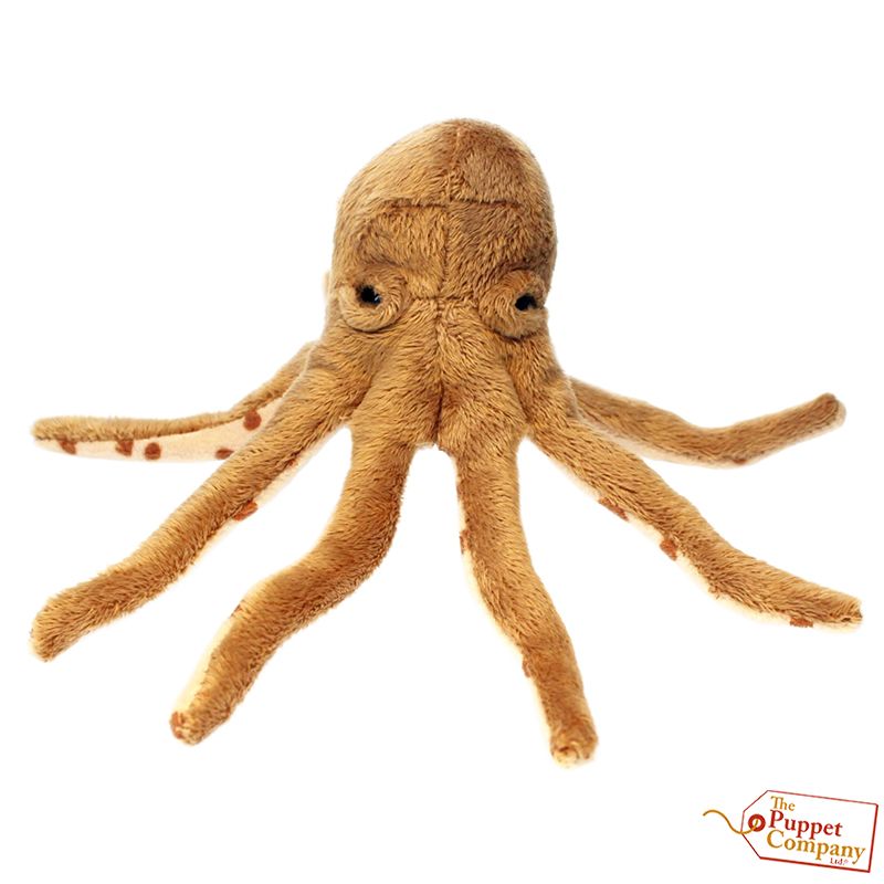 Títere dedo pulpo Títere dedo pulpo