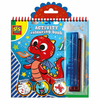 Libro de actividades Metallic 3 en 1